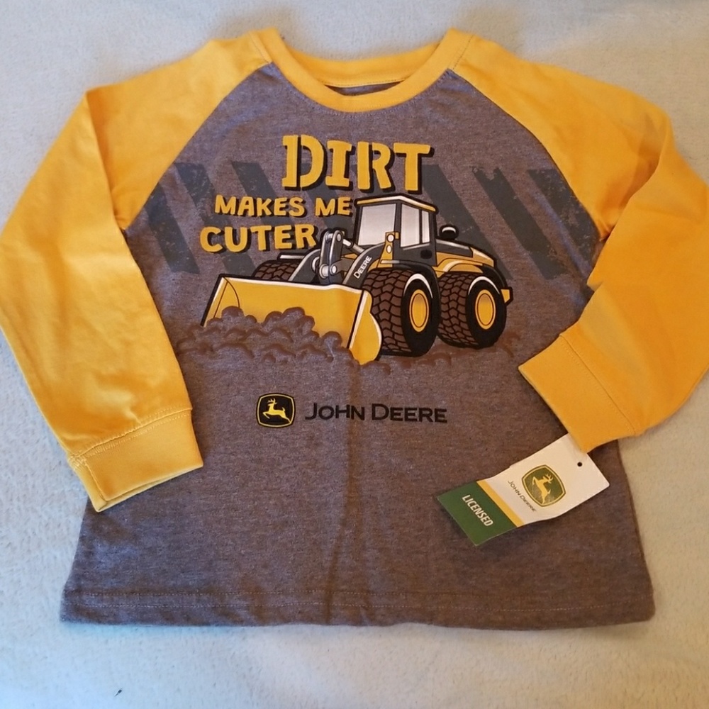 4T NWT John Deere long sleeve Tshirt